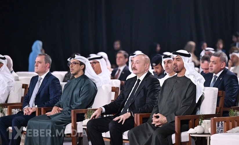 İlham Əliyev Əbu-Dabidə BƏƏ prezidenti ilə GÖRÜŞDÜ
