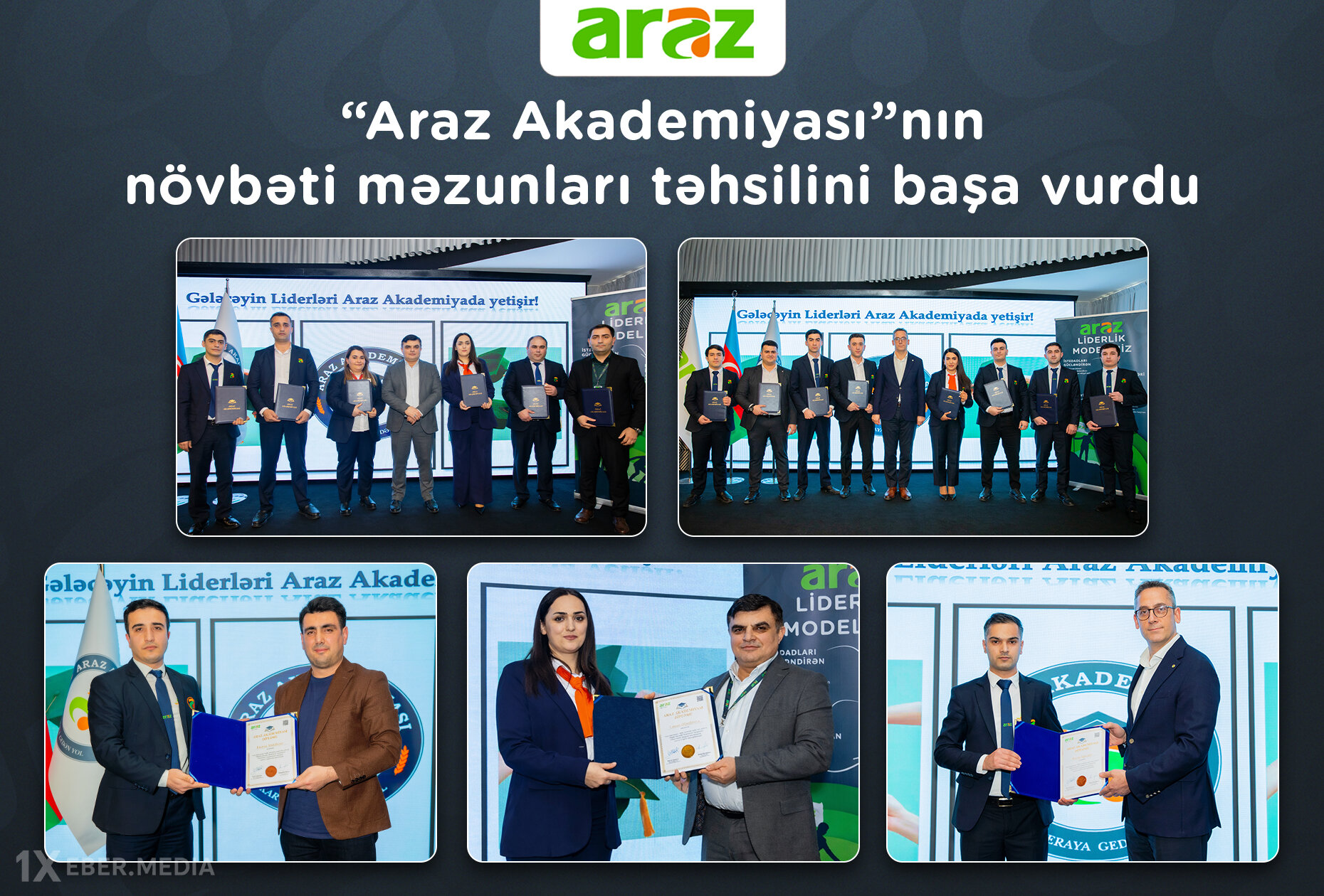 “Araz Akademiyası”nın növbəti məzunlarına diplomlar təqdim olunub