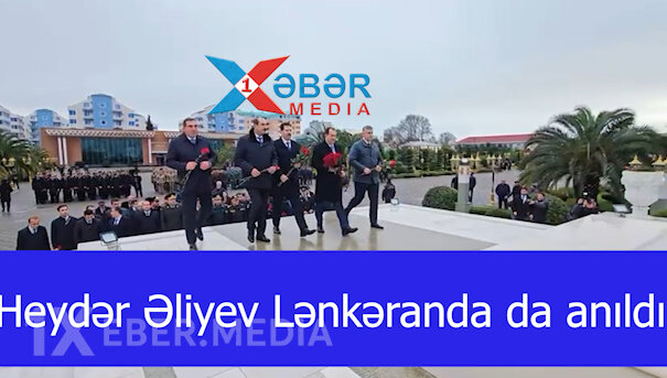 Heydər Əliyev Lənkəranda da anıldı-VİDEO