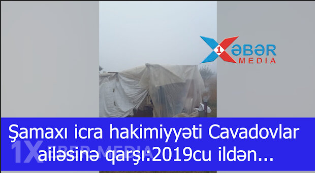Şamaxı icra hakimiyyəti Cavadovlar ailəsinə qarşı:2019cu ildən...-VİDEO