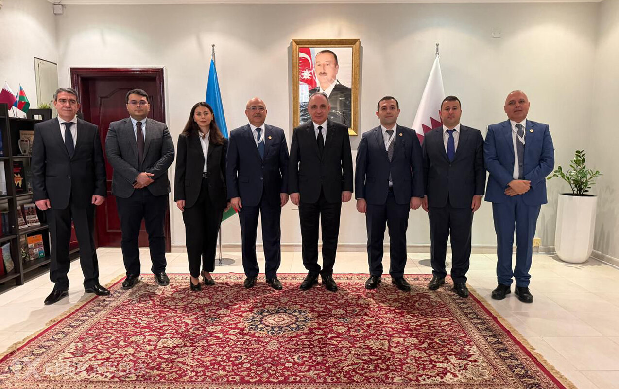 Baş prokuror Qətərdə işgüzar səfərdədir - Fotolar