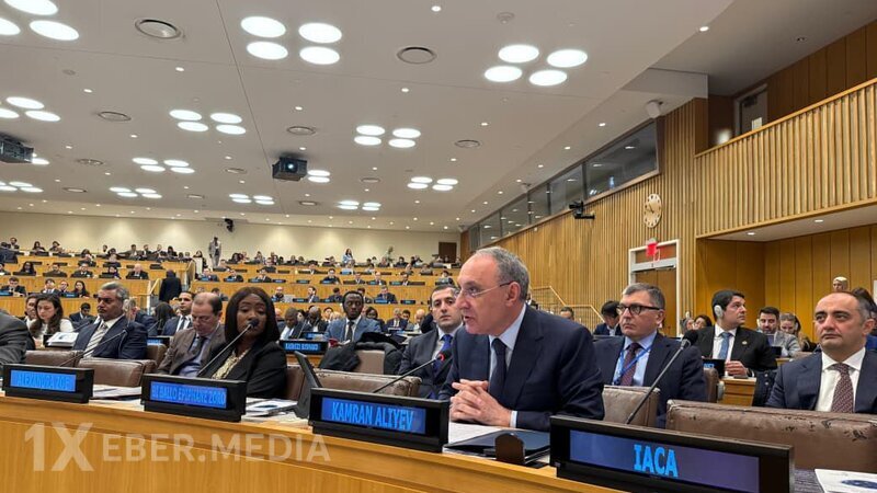 Kamran Əliyev Nyu-Yorkda ...