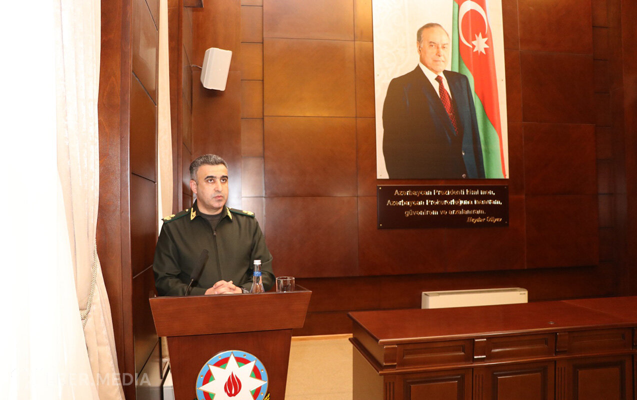 Hərbi Prokurorluqda Heydər Əliyevin anım günü ilə bağlı tədbir