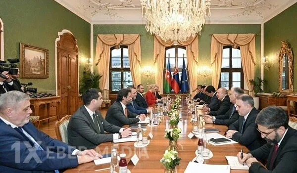 İlham Əliyev və Pelleqrininin geniş tərkibdə görüşü oldu