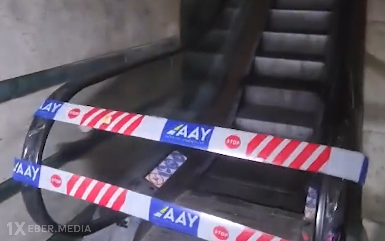 Qırılan eskalatorda xəsarət alanların vəziyyəti açıqlandı