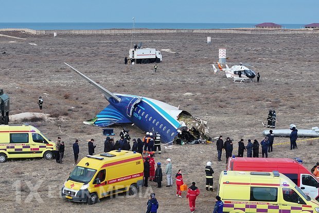 Zaxarova: AZAL Embraer 190-ın ​​qəzaya uğramasının əsas səbəbi PUA hücumu olub