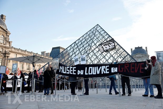 Fransada Luvr muzeyi işçilərin tətili səbəbindən bağlanıb
