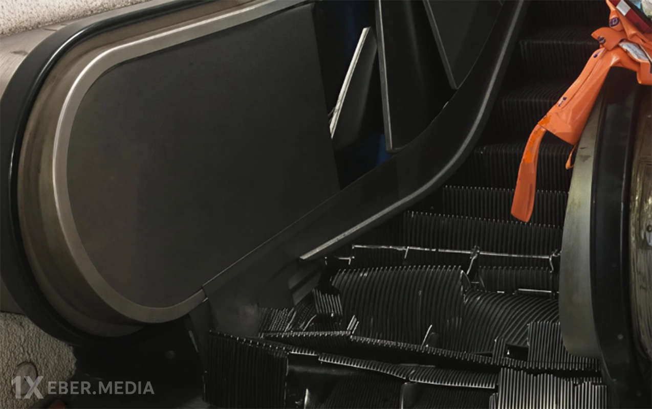 Bakıda yeraltı keçiddə eskalator qırıldı - Xəsarət alanlar var