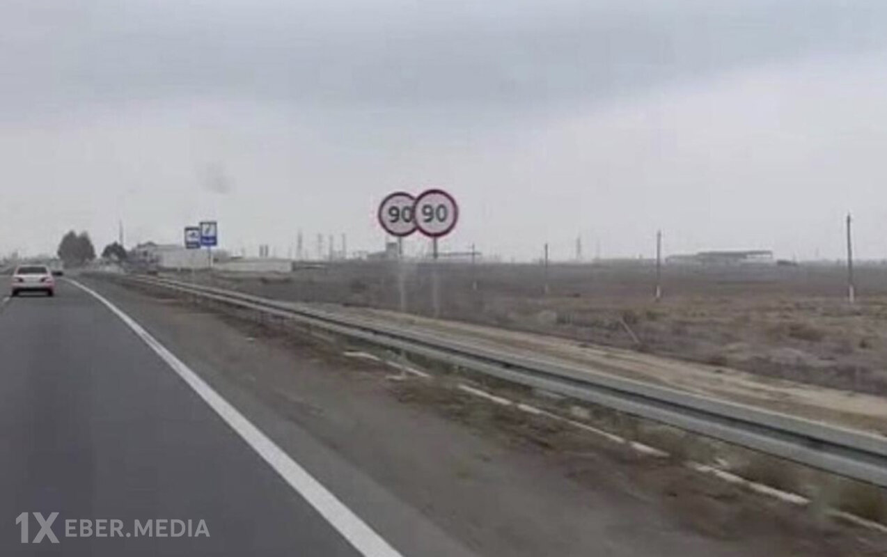 Bakıdan Şamaxı və Qazaxa gedən yoldakı bu görüntü müzakirə yaratdı