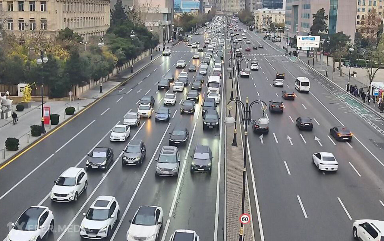 Bakıda tıxac olan yolların siyahısı