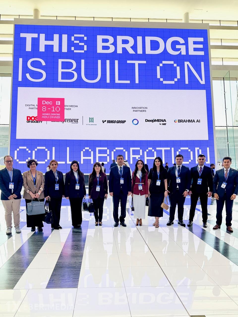 Azərbaycan nümayəndə heyəti Əbu-Dabidə keçirilən “Bridge” media və məzmun sənayesi sammitində iştirak edir