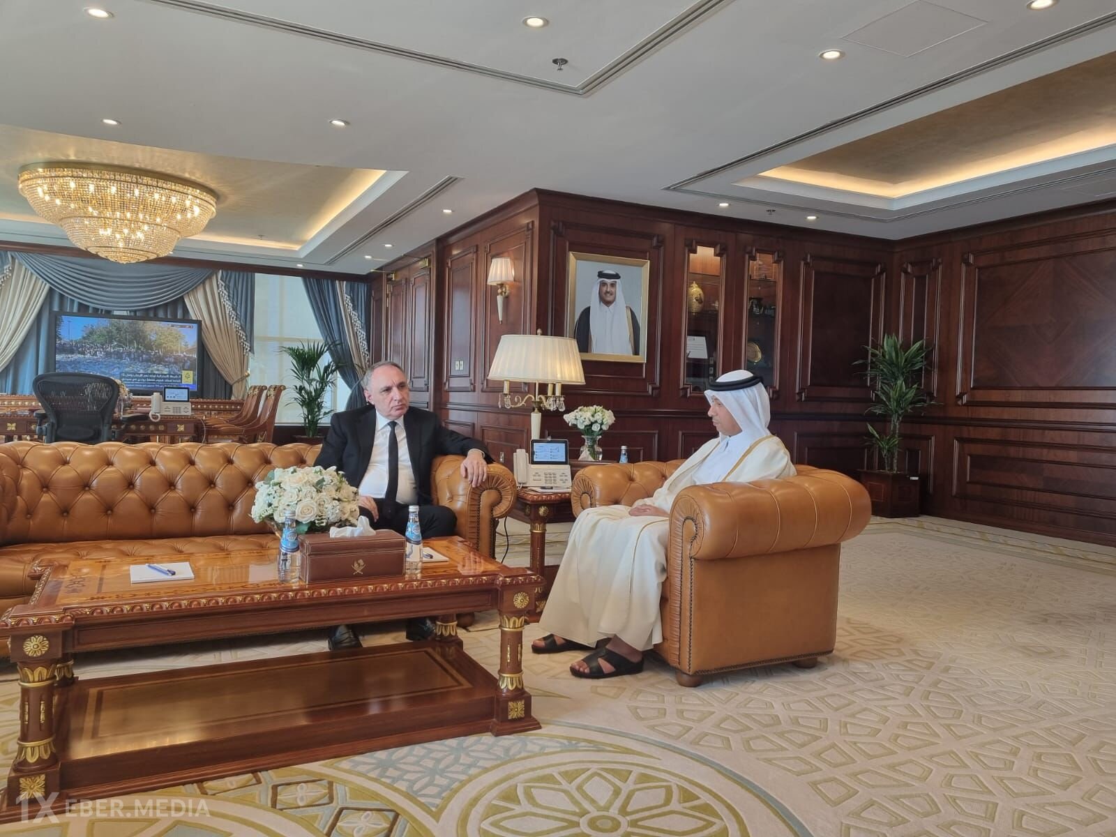 Kamran Əliyev bir sıra görüşlər keçirdi