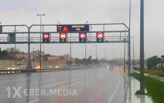 Hava Limanı yolunda sürət həddi bərpa edildi