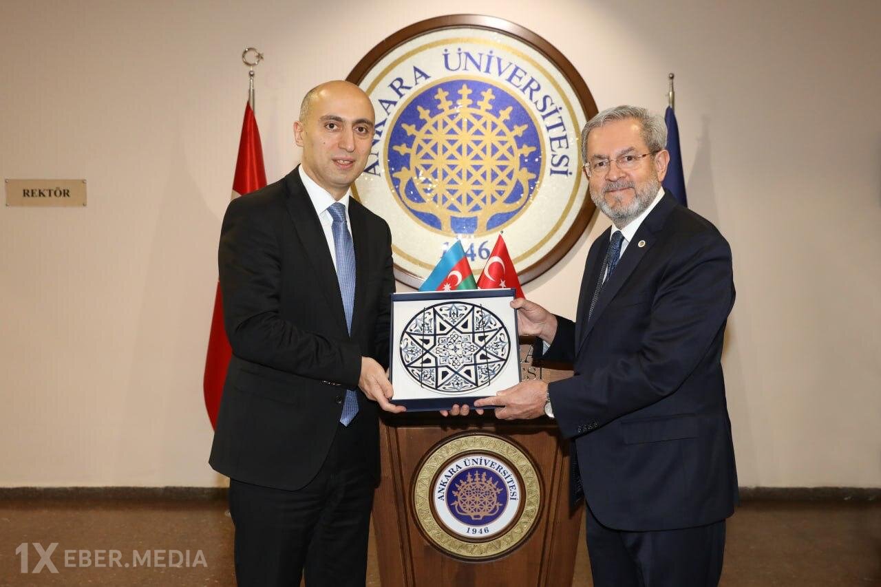 Emin Əmrullayev Türkiyədə rəsmi səfərdədir - Fotolar