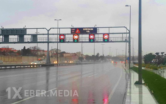 Bu yolda sürət həddi bərpa edildi - Yenilənib