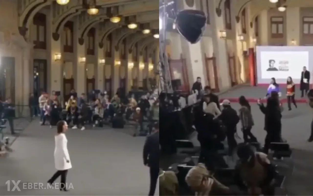 Prezident güclü zəlzələyə görə mətbuat konfransını yarımçıq qoydu