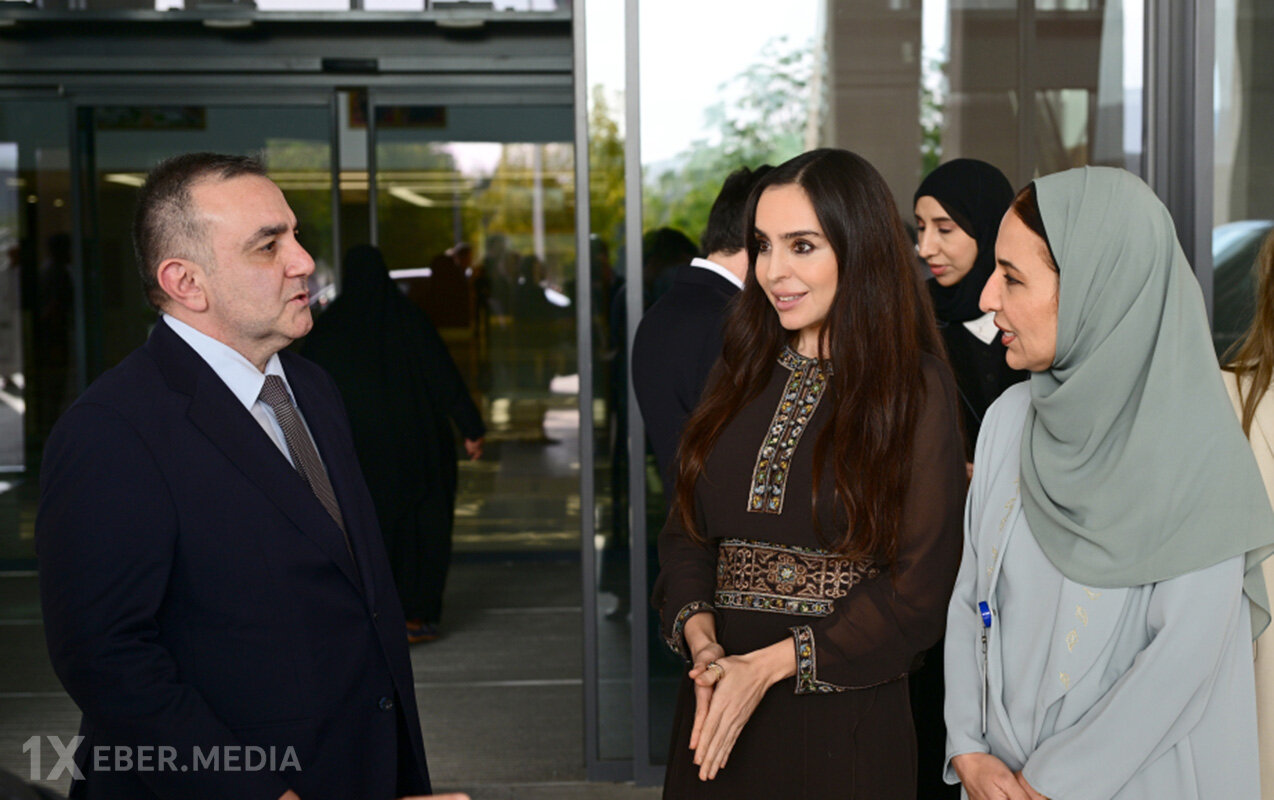 Leyla Əliyeva Maskatda Xərçəngin Kompleks Müalicəsi və Tədqiqatı Mərkəzində - Fotolar