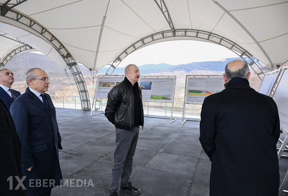 Ağdərənin Canyataq kəndində “Dəmirli” Filiz Emalı Kompleksinin fəaliyyəti ilə tanışlıq