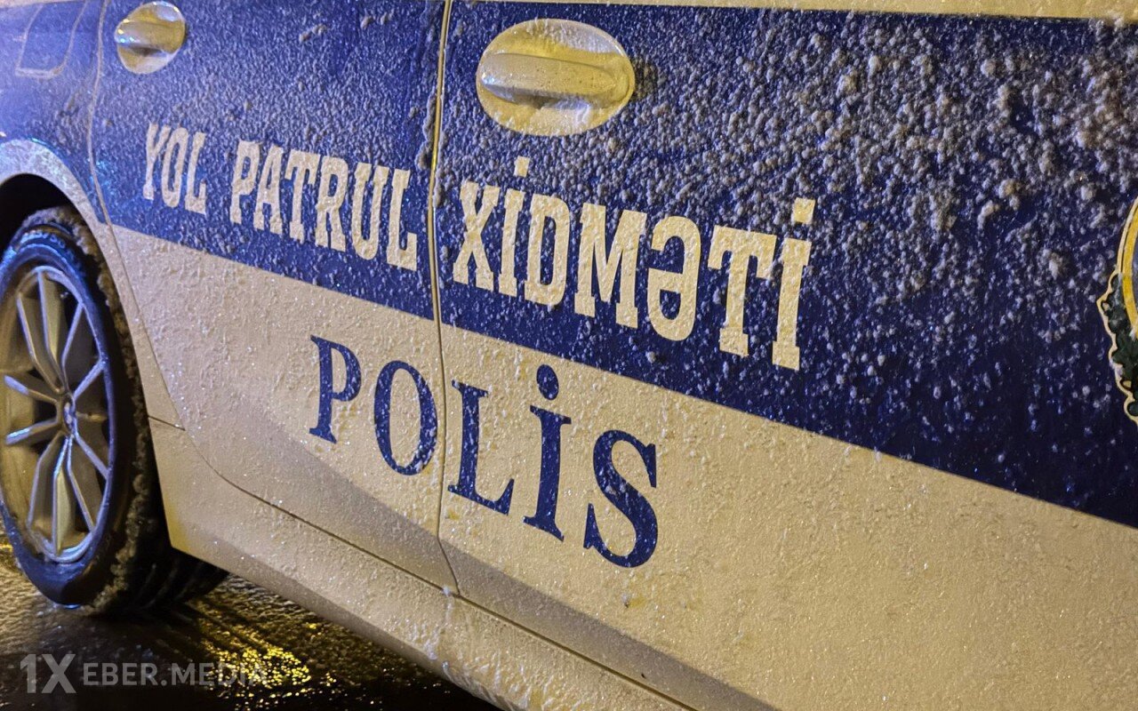 Yol Polisi hava şəraiti ilə bağlı sürücülərə müraciət etdi