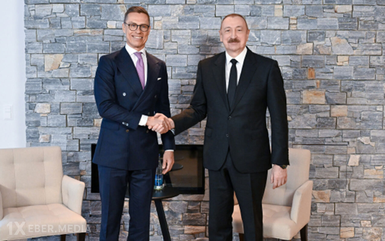 İlham Əliyev finlandiyalı həmkarı ilə də görüşdü - Fotolar