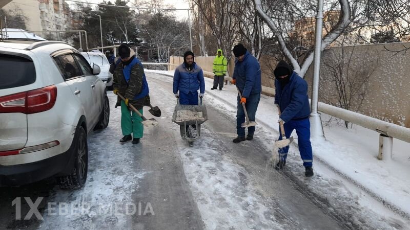 Bakıda kommunal xidmətlər gücləndirilmiş rejimə keçdi