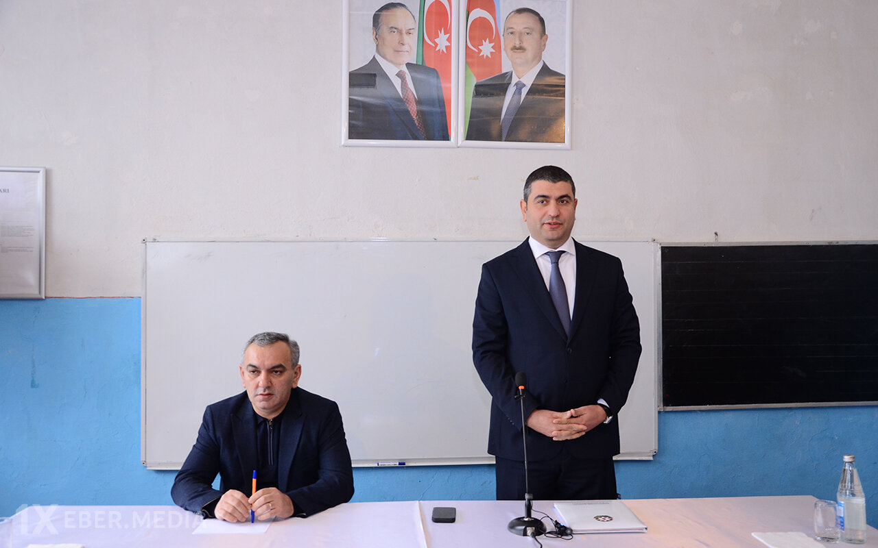 Elşən Həsənli Karrar sakinləri ilə görüşdü - Fotolar