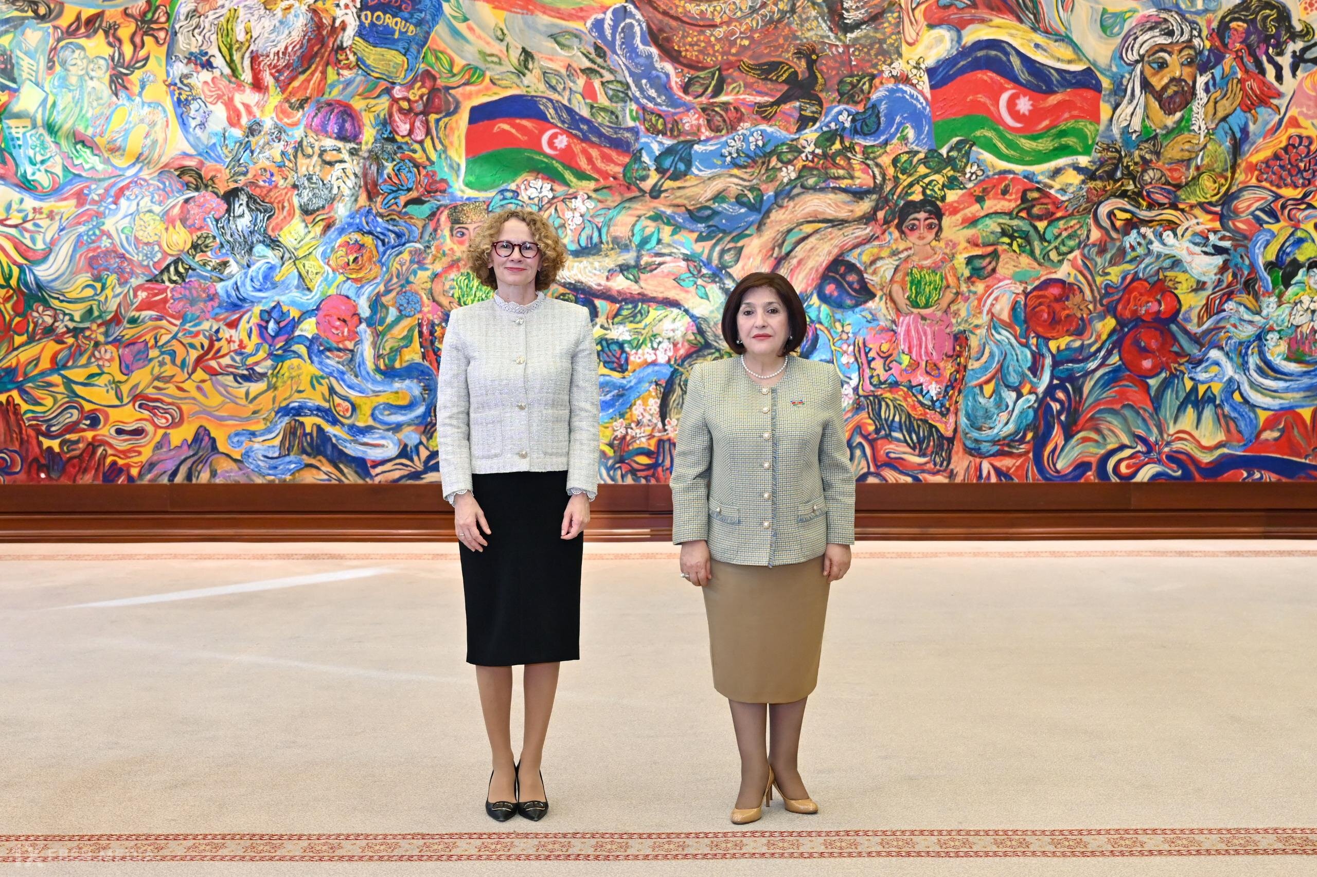 Sahibə Qafarova NATO Baş katibinin müavini ilə görüşdü