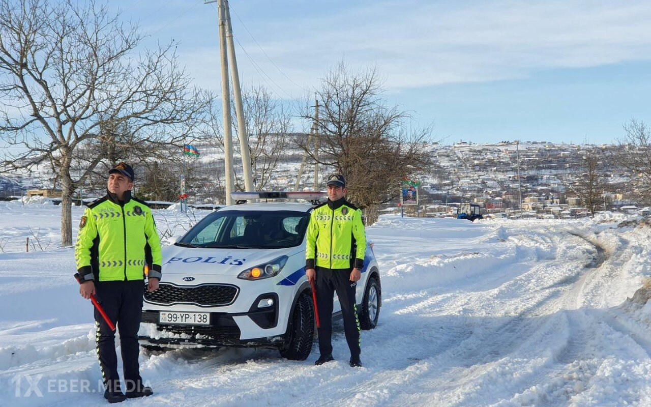 Lerikdə polis faziləsiz rejimdə fəaliyyətini davam etdirir - FOTOLAR