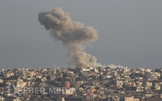 İsrail "Hizbullah" hədəflərinə zərbələr endirdi - VİDEO