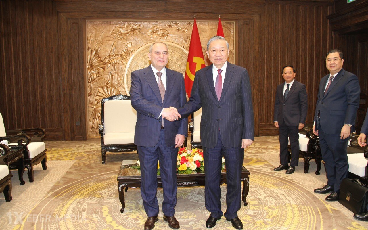 Tahir Budaqov Vyetnam Kommunist Partiyasının Baş katibi ilə görüşdü - FOTOLAR