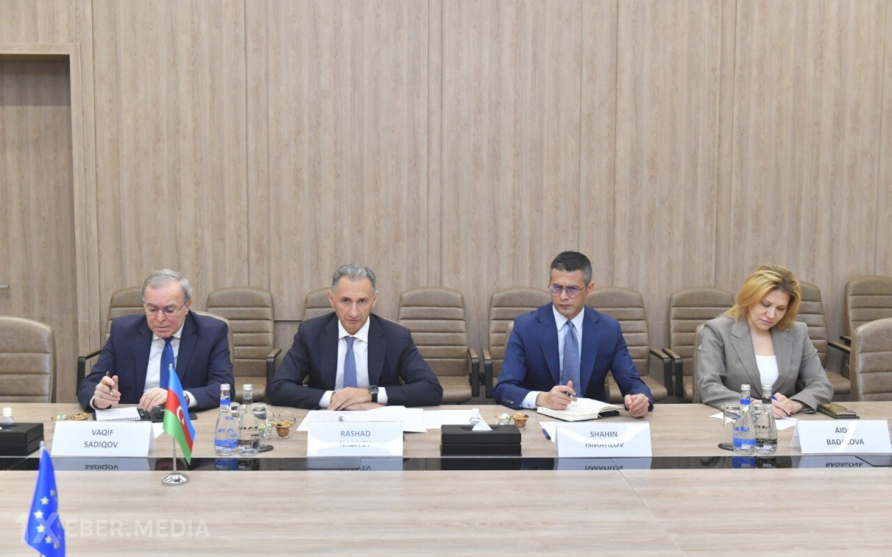 Rəşad Nəbiyev Gert Can Kupman ilə görüşdü - FOTOLAR