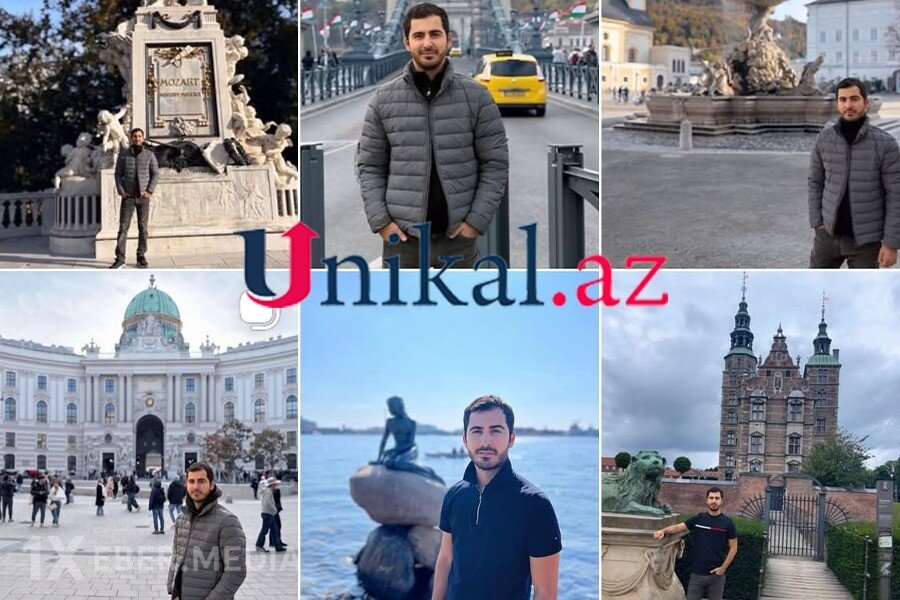 Xanımını bıçaqlayan hakim oğlunun fotoları