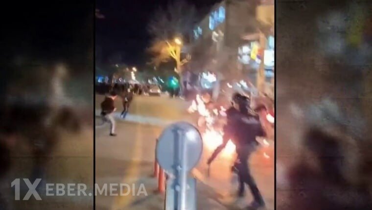 Həmədanda son vəziyyət: dini kitablar yandırıldı, məscidə hücum cəhdi oldu