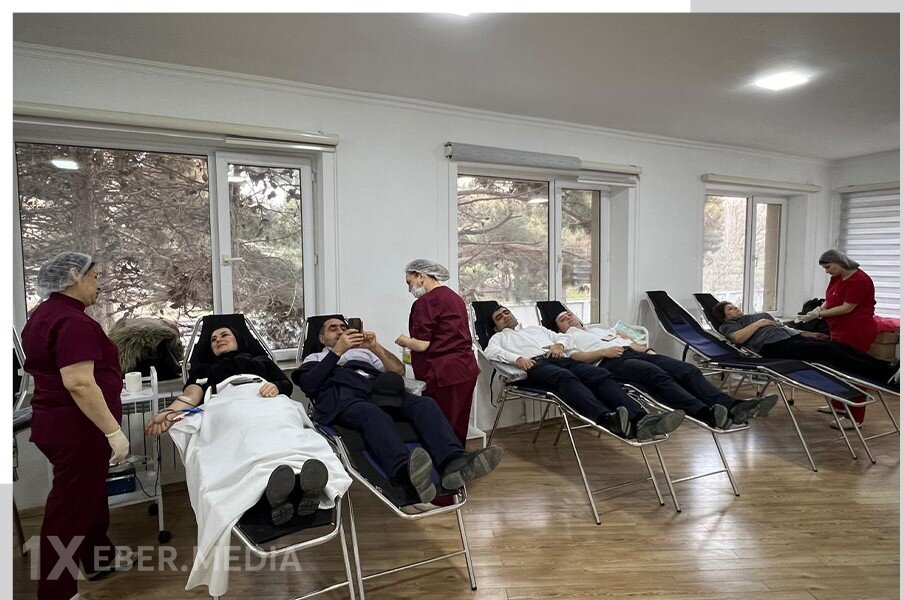 Xətai rayonunda qanvermə aksiyası təşkil olunub