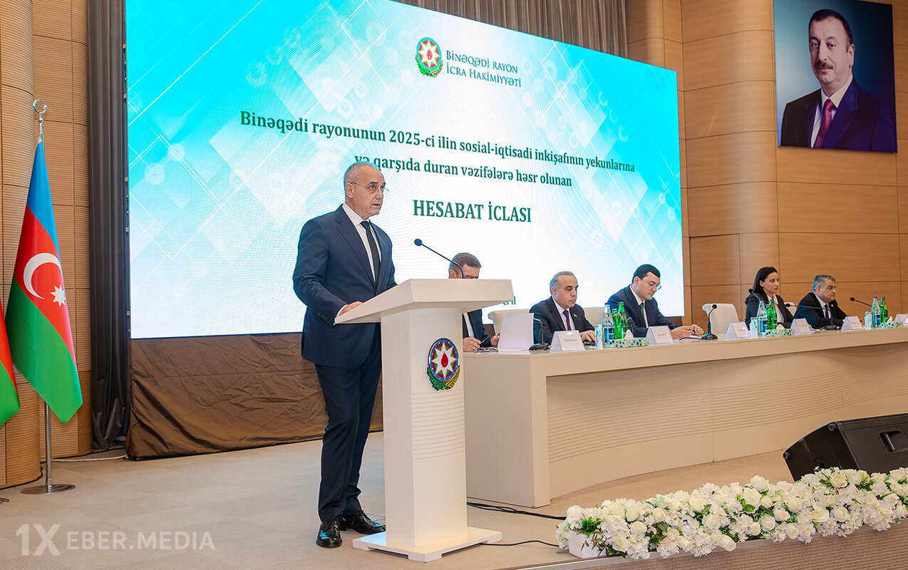 Binəqədidə hesabat yığıncağı keçirildi