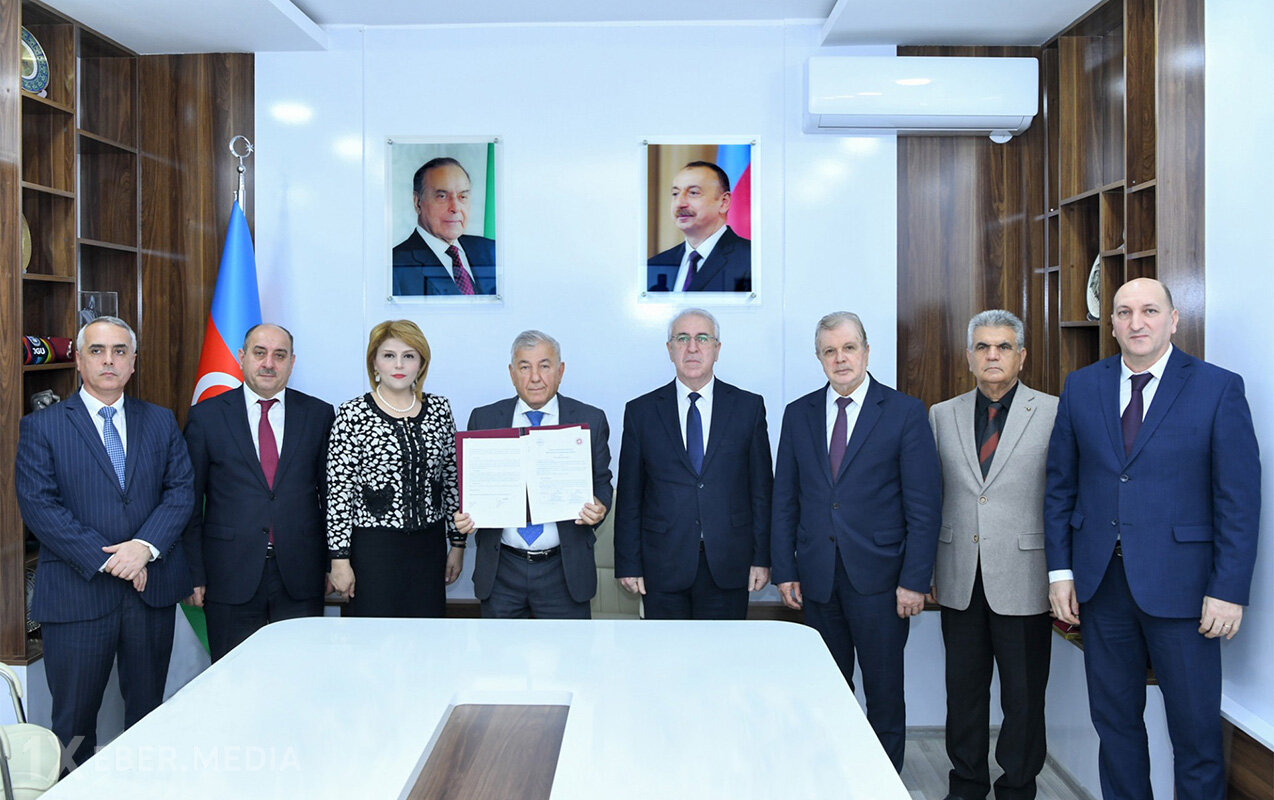 BMU Çinin daha bir aparıcı universiteti ilə müqavilə imzaladı - Fotolar