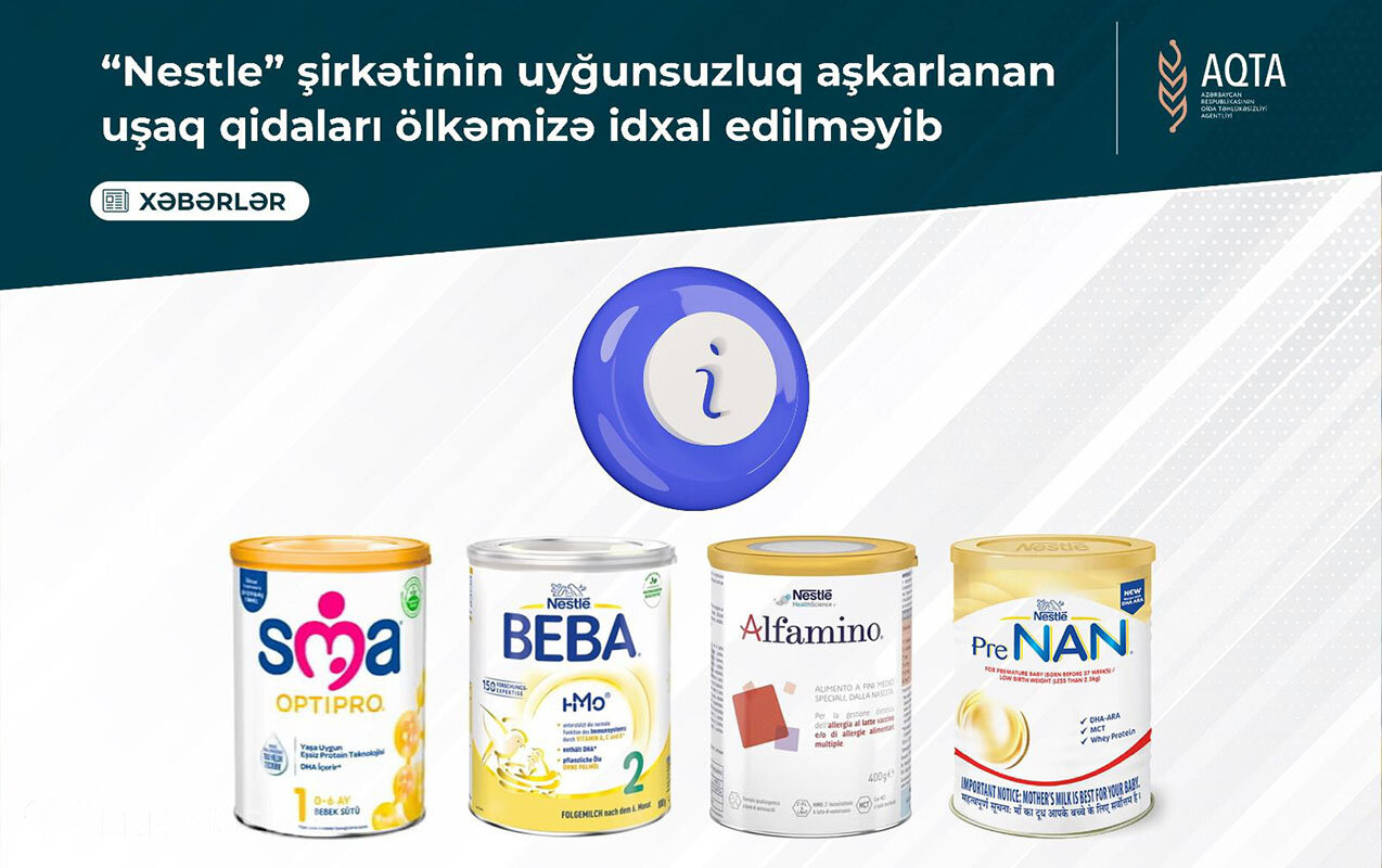 Azərbaycandakı uşaq qidalarında təhlükə var?