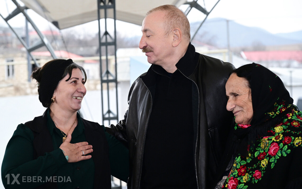 Prezident dünənki görüşdən paylaşım etdi - Video