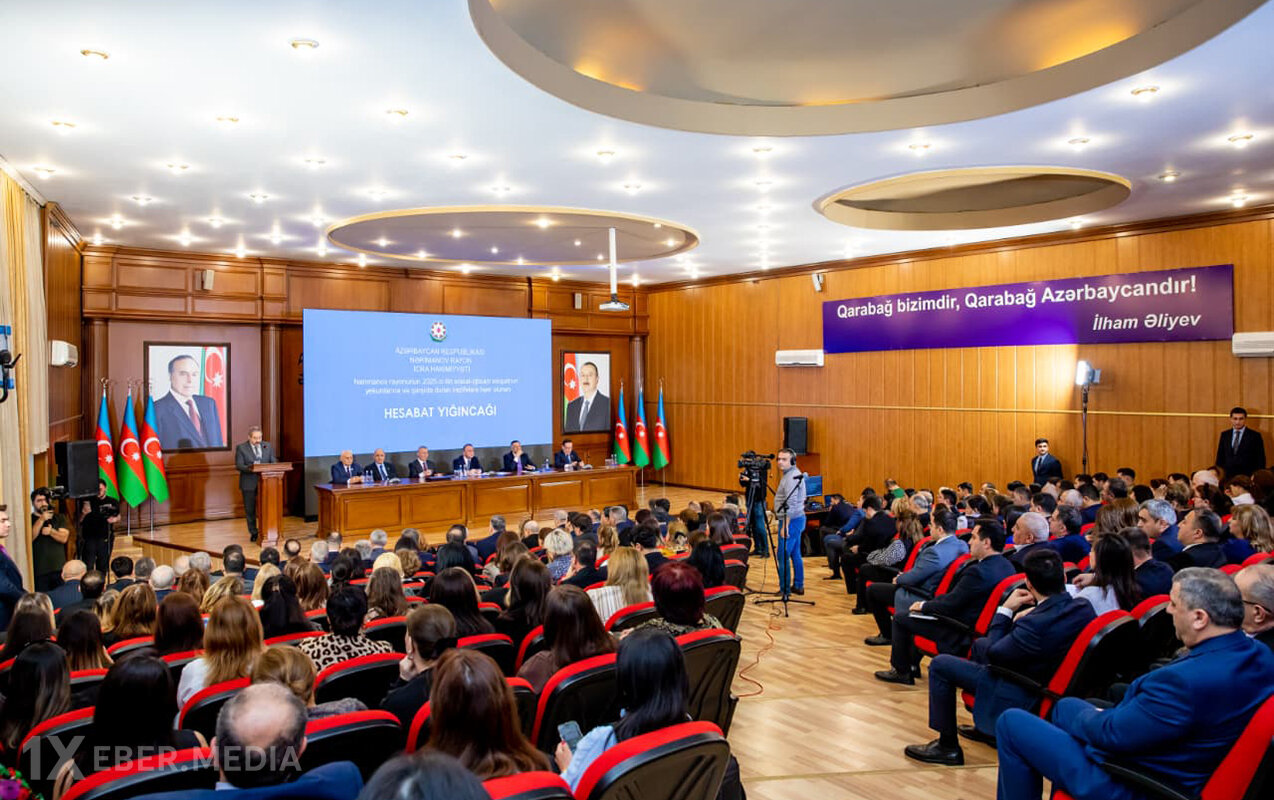 Nərimanovda ötən ilin yekunları ilə bağlı hesabat yığıncağı keçirildi