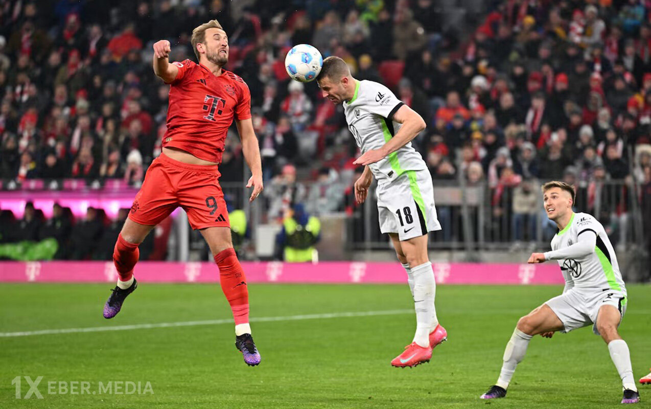 “Bavariya” “Volfsburq”u darmadağın etdi