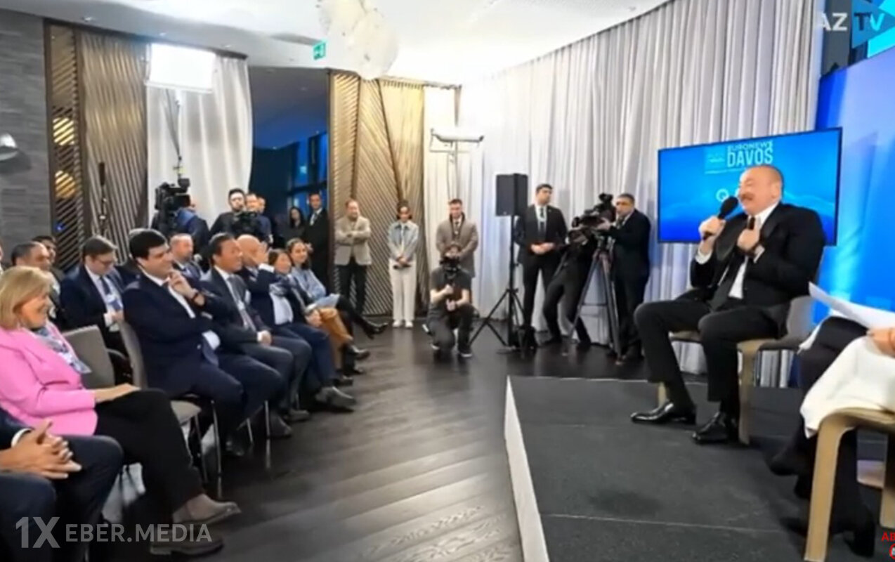 Prezidentin məşhur şirkətin direktoru ilə səmimi dialoqunun - Videosu