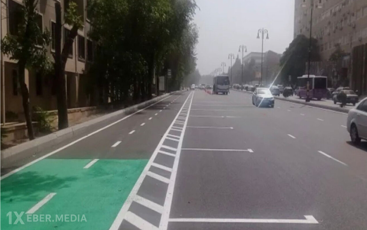 Xətai prospektindəki parklanma yeri ilə bağlı açıqlama - Fotolar