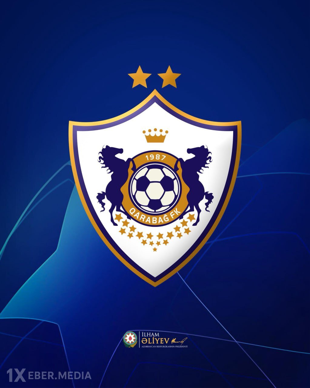 Prezident İlham Əliyev “Qarabağ”ı təbrik etdi