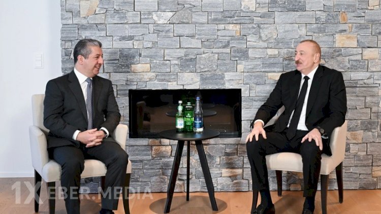 İlham Əliyev İraq Kürdüstan Regionunun Baş naziri ilə görüşdü