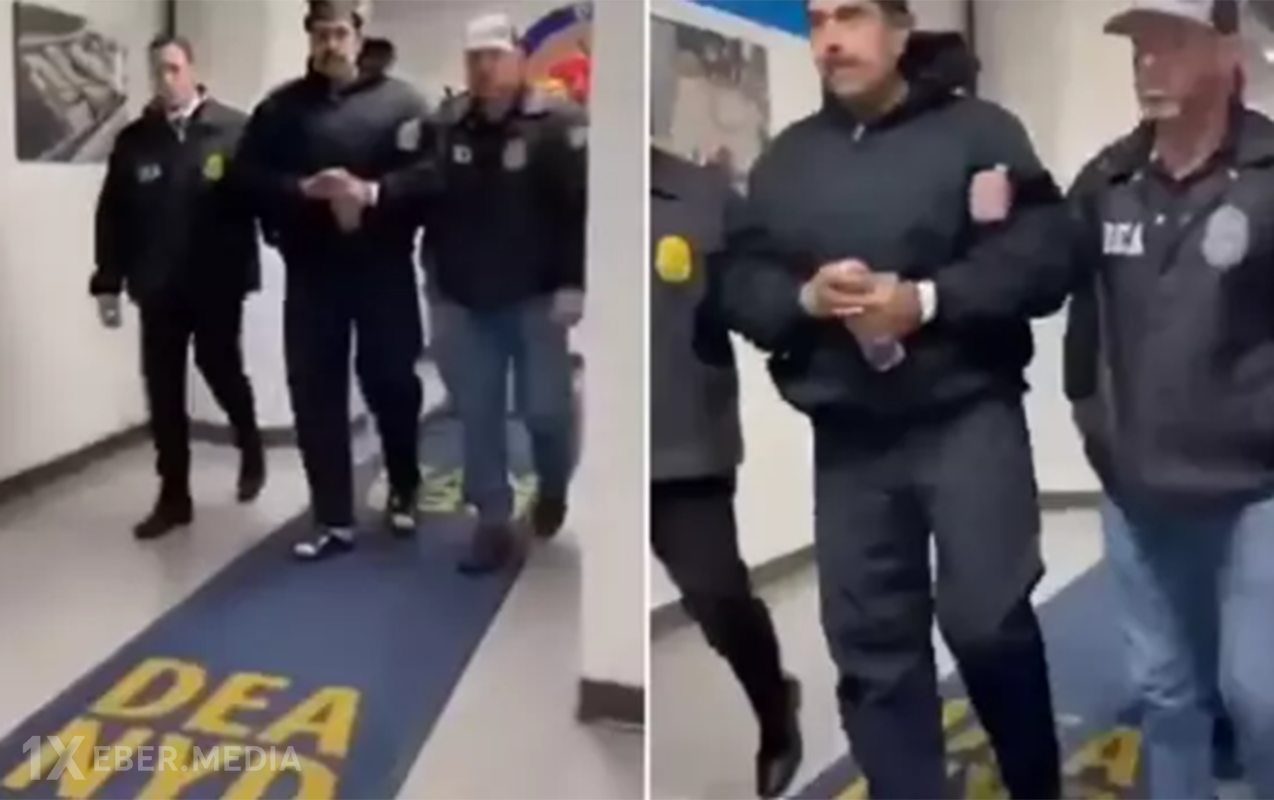 Əli qandallı Maduro hamının Yeni ilini təbrik etdi - Video