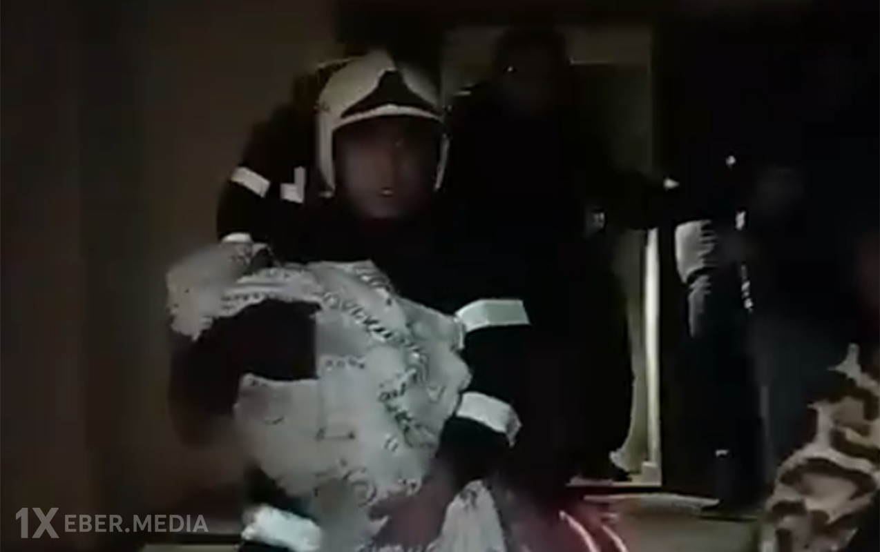 Masazırda yaşayış binasında yanğın - Sakinlər təxliyə olundu+Video