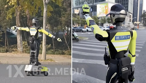 Çində robot yol polisləri fəaliyyətə başladı