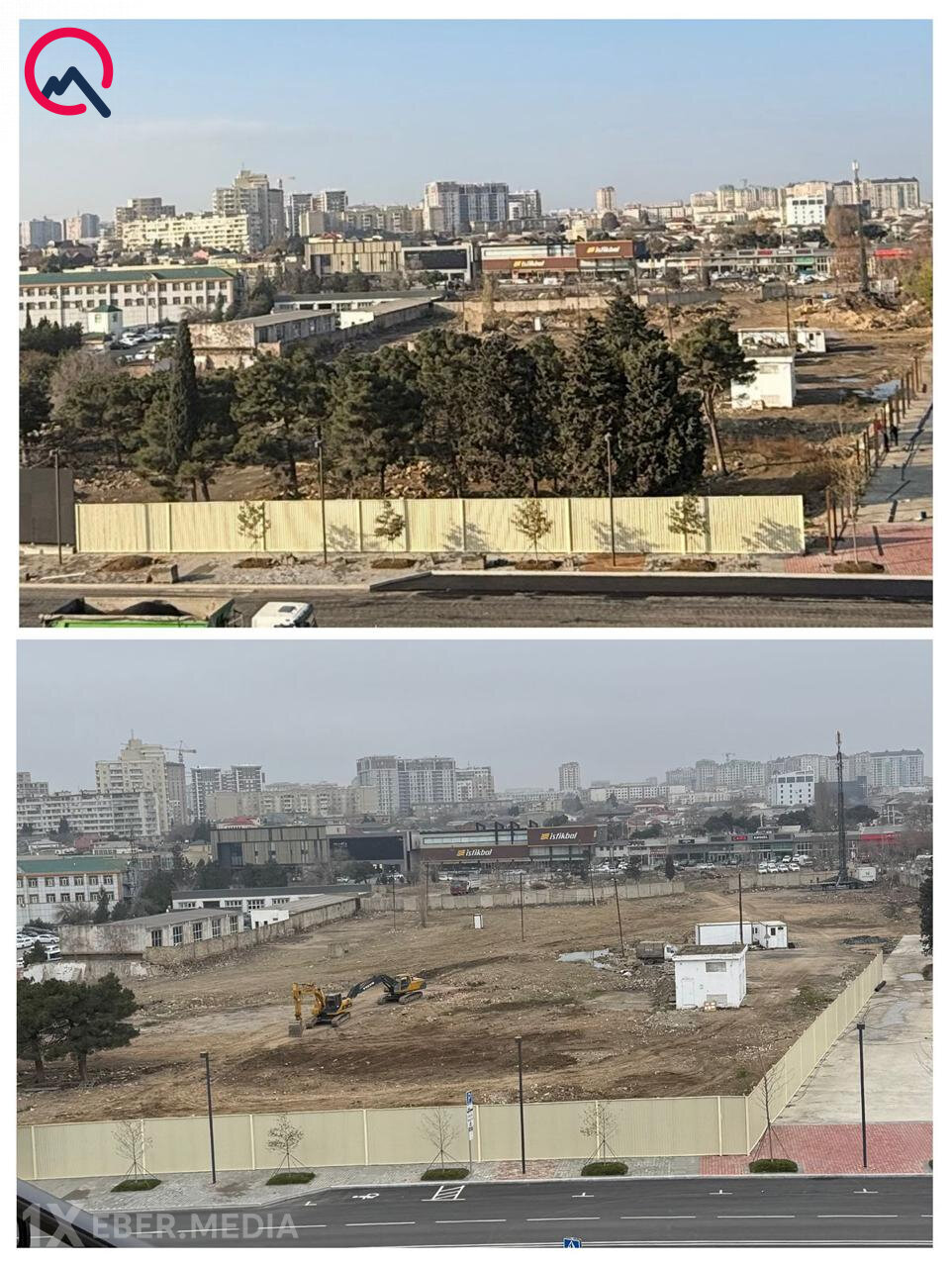 “Ağ Şəhər”də ağacları qıran 2 nəfər saxlanıldı