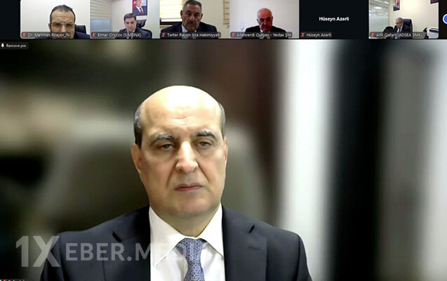 Qarabağ suvarma kanalının yenidən qurulması üzrə İşçi qrupunun növbəti onlayn iclası keçirildi