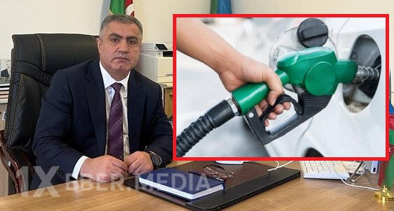 Vüqar Qurbanovun kadrı  5 minlik benzin alıb